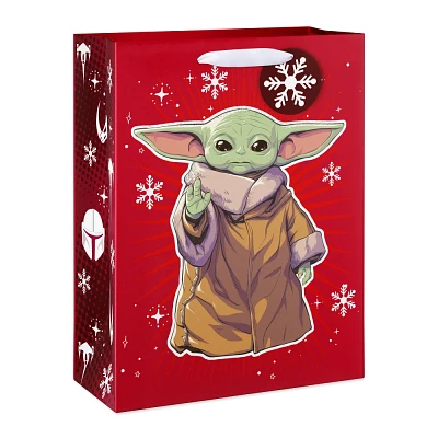 American Greetings Star Wars: The Mandalorian Grogu Large Christmas Gift Bag