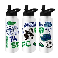 MLS Seattle Sounders 34oz Native Quencher Bottle