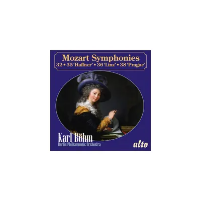 Karl Bohm & Berlin Philharmonic Orchestra - Mozart: Symphonies 32, 35 Haffner, 36 Linz and 38 Prague (CD)