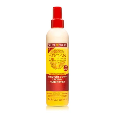 Creme of Nature Strength & Shine Leave-In Conditioner with Argan Oil - 8.4 fl oz