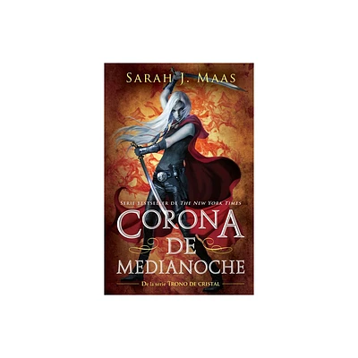 Corona de Medianoche / Crown of Midnight - (Trono de Cristal / Throne of Glass) by Sarah J Maas (Paperback)