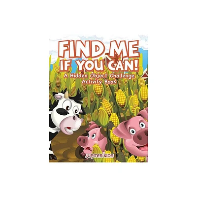 Find Me If You Can! A Hidden Object Challenge Activity Book - by Jupiter Kids (Paperback)