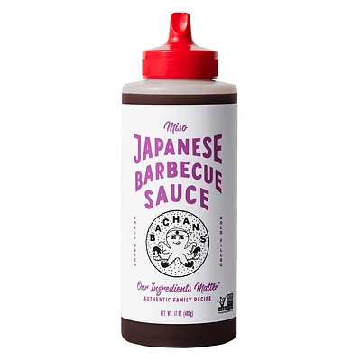 Bachans Miso Japanese Barbecue Sauce - 17oz