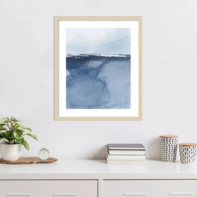 Amanti Art Horizon 38 by M. gloria Hunter Wood Framed Wall Art Print