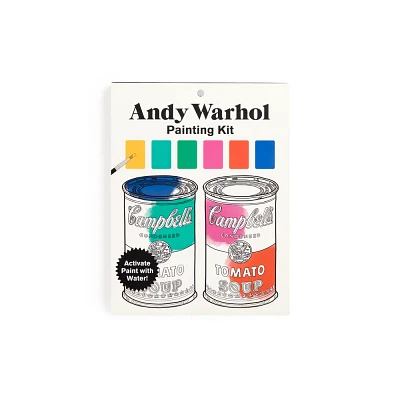 Andy Warhol Painting Kit - by Mudpuppy (Hardcover)