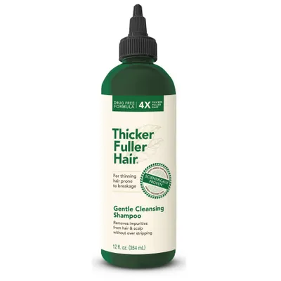 Thicker Fuller Hair Gentle Cleansing Shampoo - 12 fl oz