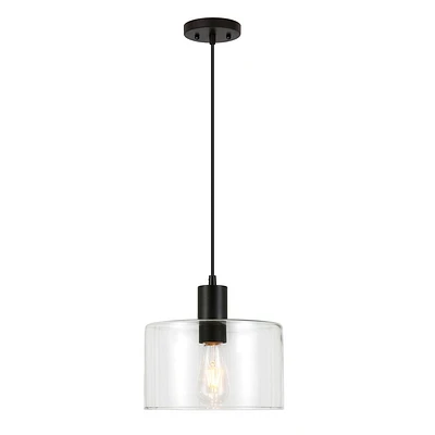 Hudson and Canal 10 Wide Pendant: Industrial Coastal Beach House Lighting, UL Listed, E26