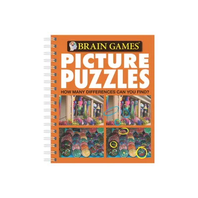 Brain Games - Picture Puzzles #5: How Many Differences Can You Find? - by Publications International Ltd & Brain Games (Spiral Bound)