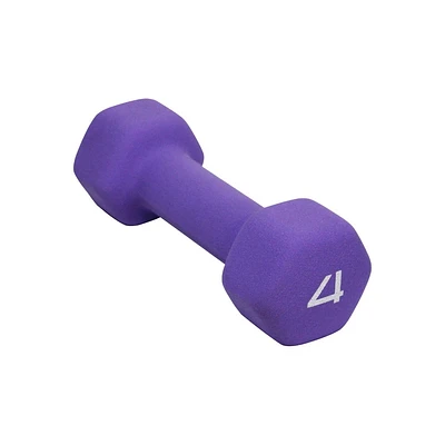 CAP Neoprene Dumbbell 4lbs - Purple