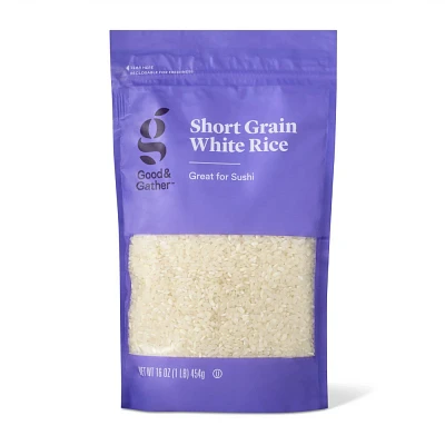 Short Grain White Rice for Sushi - 16oz - Good & Gather