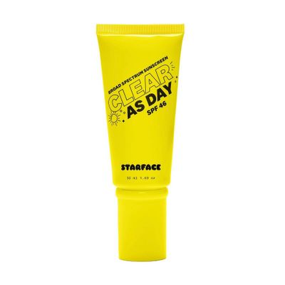 Starface Clear as Day Broad Spectrum Sunscreen - SPF 46 - 1.69 fl oz