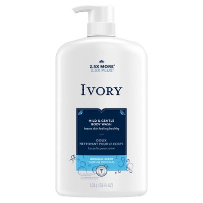 Ivory Mild & Gentle Body Wash - Original Scent - 35 fl oz