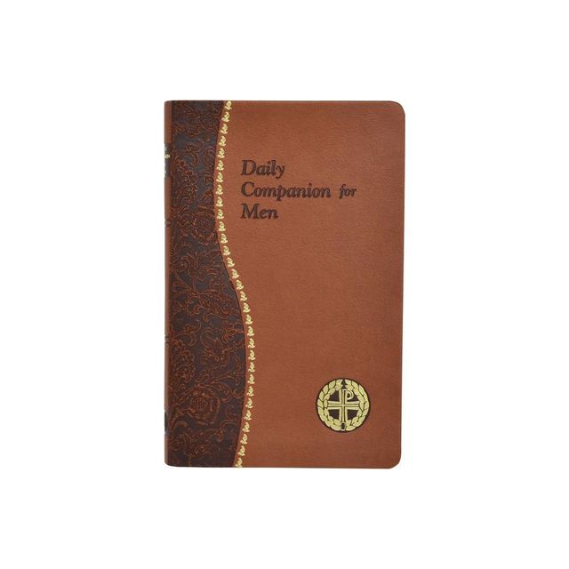 Daily Companion for Men - by Allan F Wright (Leather Bound)