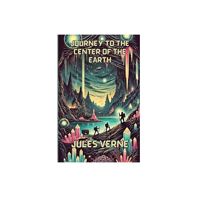 Journey To The Center Of The earth(Illustrated) - by Jules Verne (Paperback)