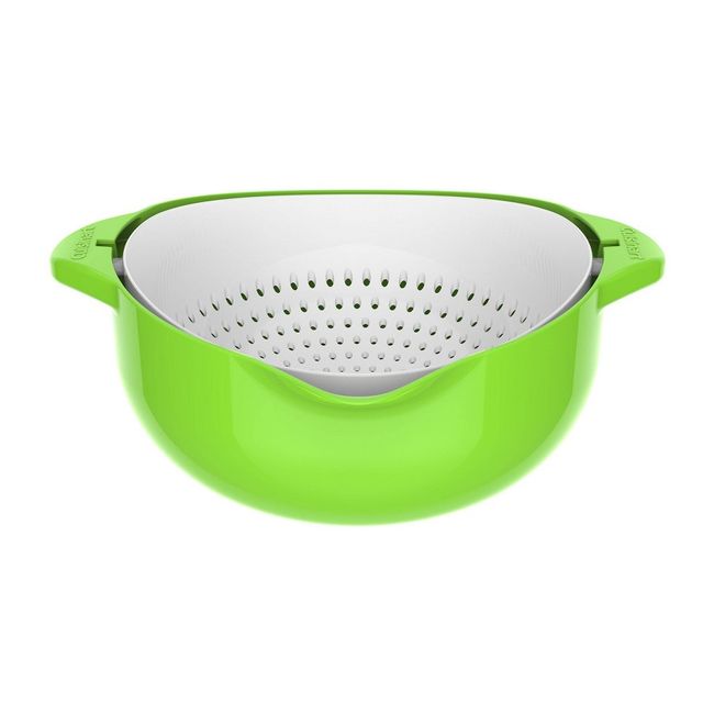 Oxo 3.5qt Colander With Handle Green : Target