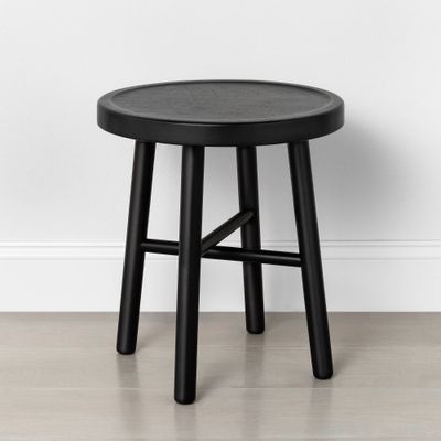 Shaker Accent Table or Stool - - Hearth & Hand with Magnolia: Rubberwood