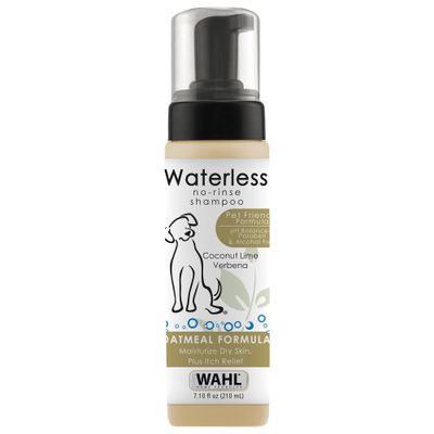 Wahl No-Rinse Waterless Oatmeal Scented Dog Shampoo - 7.1 fl oz