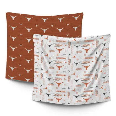 NCAA Texas Longhorns Home & Away Baby Blanket - 2pk