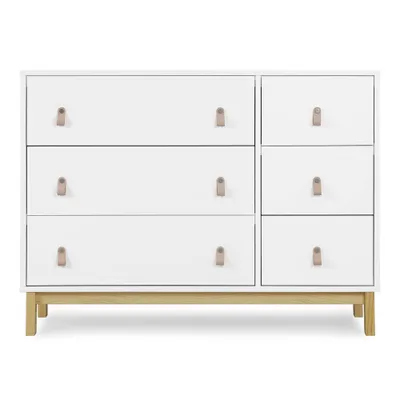 babyGap by Delta Children Legacy 6 Drawer Dresser with Leather Pulls and Interlocking Drawers