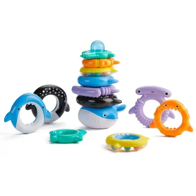 FAO Schwarz Stack & Sea Creatures Tower - 7pc