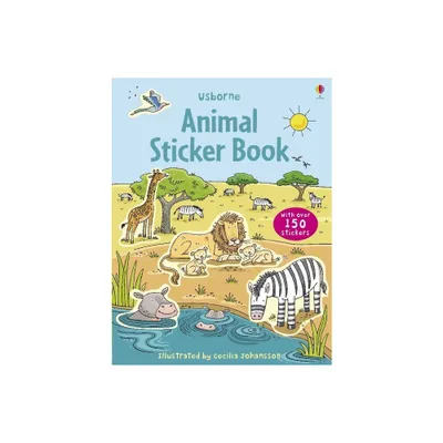 First Sticker Book Animals - (First Sticker Books) by Jessica Greenwell (Paperback)