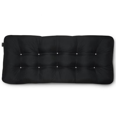 42 x 18 Water-Resistant Indoor/Outdoor Bench Cushion Black - Classic Accessories