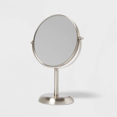 Bathroom Mirror Brushed Nickel - Threshold