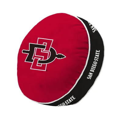 NCAA San Diego State Aztecs Soft/Medium Density Puff Pillow