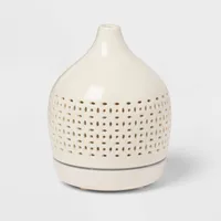 Ceramic Cutout 300ml Large Diffuser White - Threshold: Ultrasonic, Aromatic, 8hr Run Time