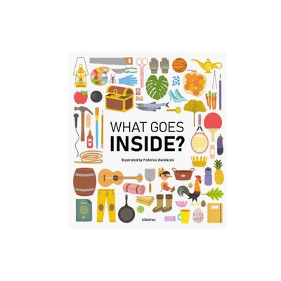 What Goes Inside? - (Neatly Organized Things) by Magda Gargulakova (Hardcover)