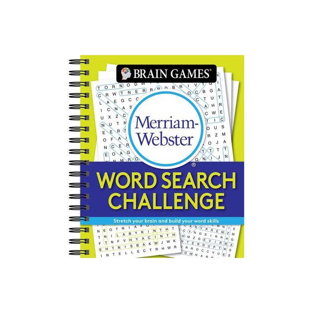 Brain Games - Merriam-Webster Word Search Challenge - by Publications International Ltd & Brain Games (Spiral Bound)