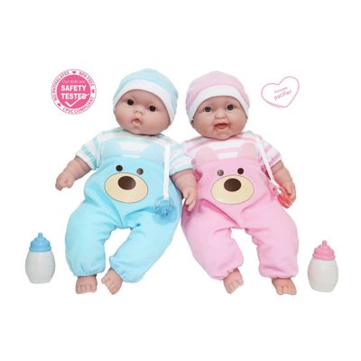 JC Toys Lots to Cuddle Babies 13 Twin Dolls