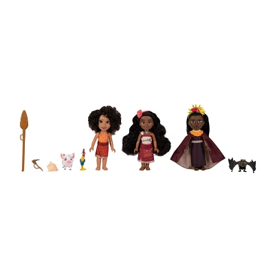 Disney Moana 2 6 Moana, Loto & Matangi Petite Gift Set