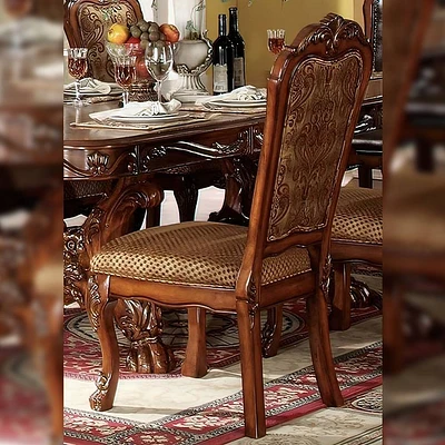 Acme Furniture Dresden Dining Chair Cherry Oak Finish