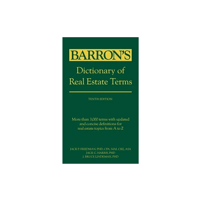 Dictionary of Real Estate Terms, Tenth Edition - (Barrons Business Dictionaries) 10th Edition (Paperback)