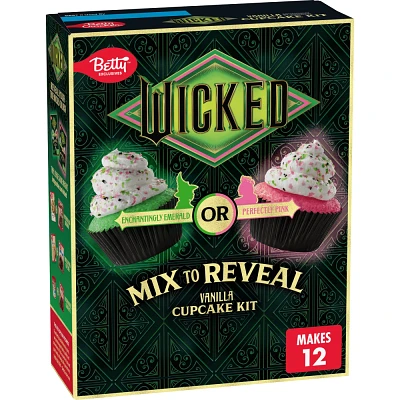 Betty Crocker Wicked Mix to Reveal Vanilla Cupcake Kit - 11.4oz