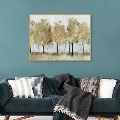 Masterpiece Art Gallery 30x40 Sunny Forest Trees Wall Art