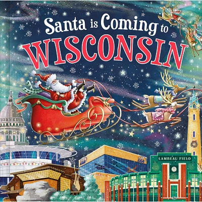 Santa is Coming to Wisconsin - by Steve Smallman (Hardcover)