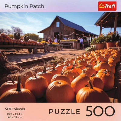 Trefl Halloween Pumpkin Patch Jigsaw Puzzle 500pc