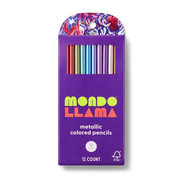 Mondo Llama 12ct - Colored Pencils