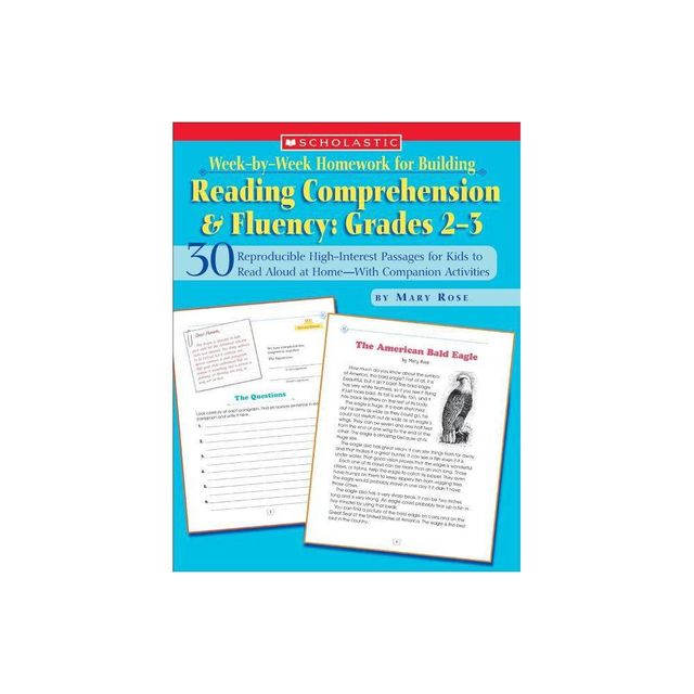 Week-By-Week Homework for Building Reading Comprehension & Fluency: Grades 2-3 - (Week-By-Week Homework for Building Reading Comprehension and)