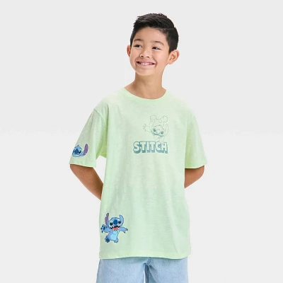 Boys Stitch Short Sleeve Graphic T-Shirt