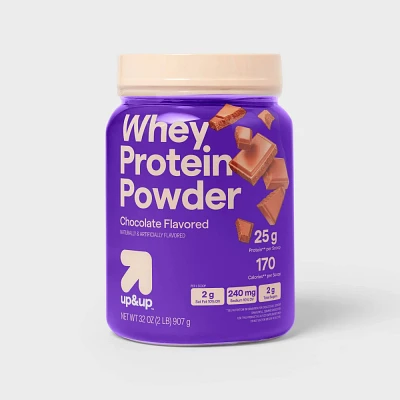 Whey Protein Powder - Chocolate - 32oz - up&up