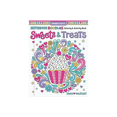 Notebook Doodles Sweets & Treats - by Jess Volinski (Paperback)