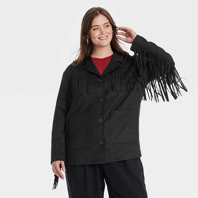 Womens Fringe Jacket