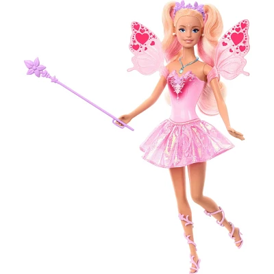 Barbie Fantasy Fairy 11 Doll with Color Change Wings and Outfit