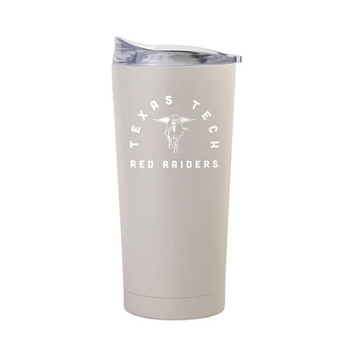 NCAA Texas Tech Red Raiders Sand Powder Coat Tumbler - 20oz