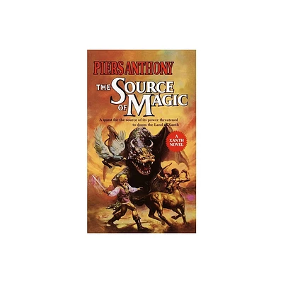 Source of Magic - (Xanth) by Piers Anthony (Paperback)