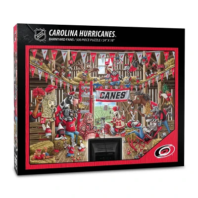 NHL Carolina Hurricanes Barnyard Fans 500pc Puzzle