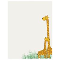 Baby Mama Giraffe Letterhead